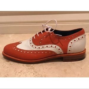 BARKER England Bench Made Leather Oxford Shoes NEW